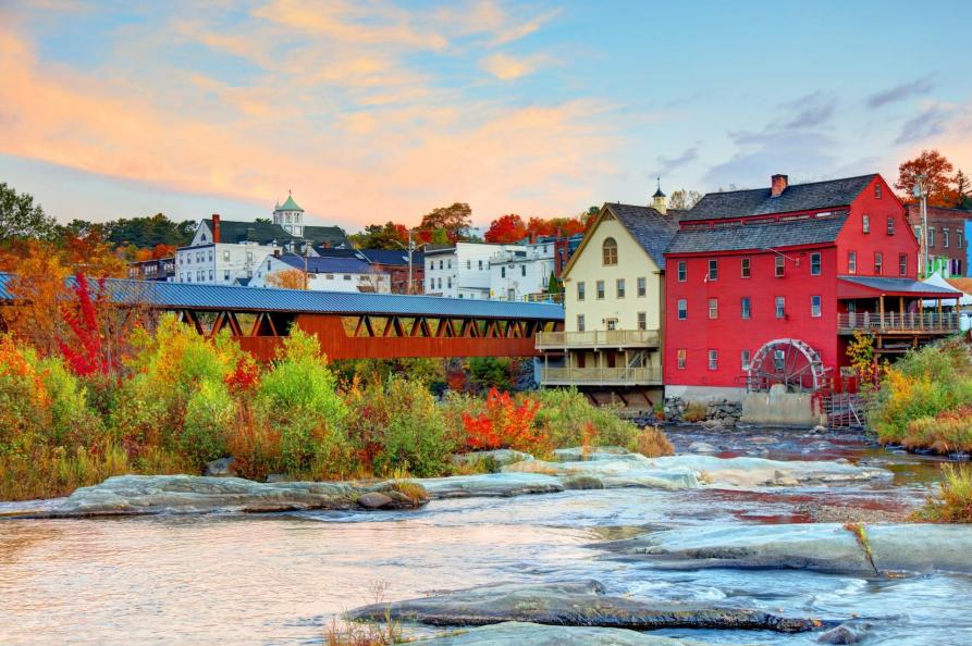 USA LIttleton in de White Mountains New Hampshire