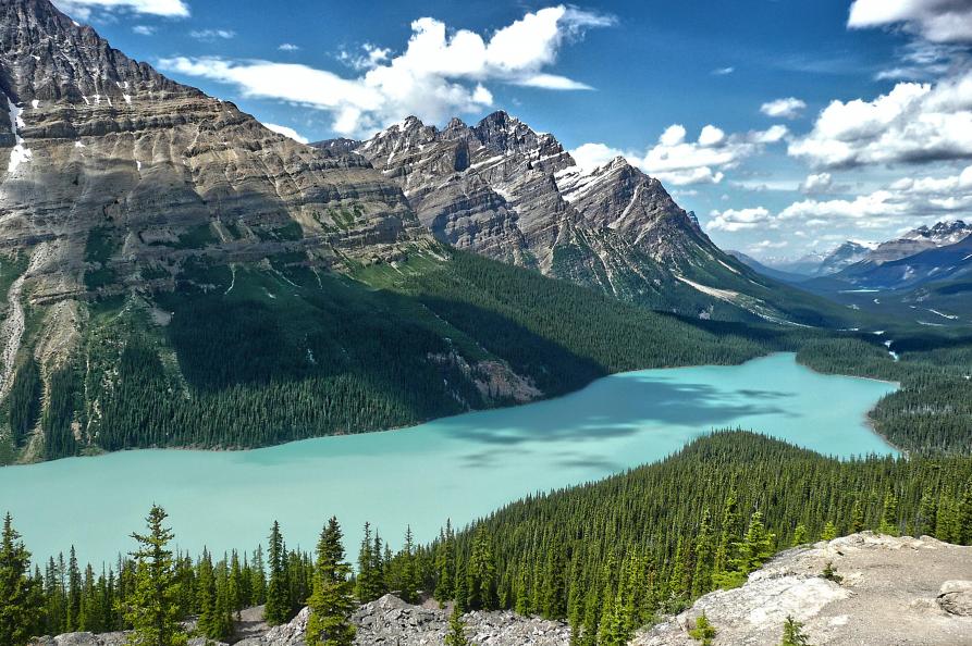 Canada Peyto Lake in Banff National Park