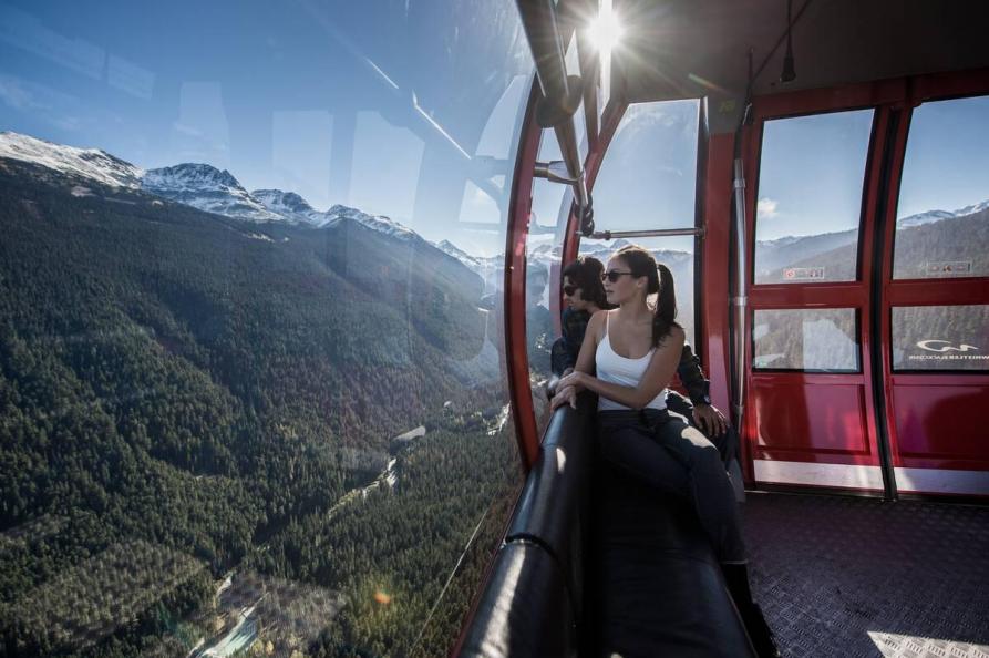 Canada Peak-to-Peak Gondola in Whistler - Destination BC, Blake Jorgenson